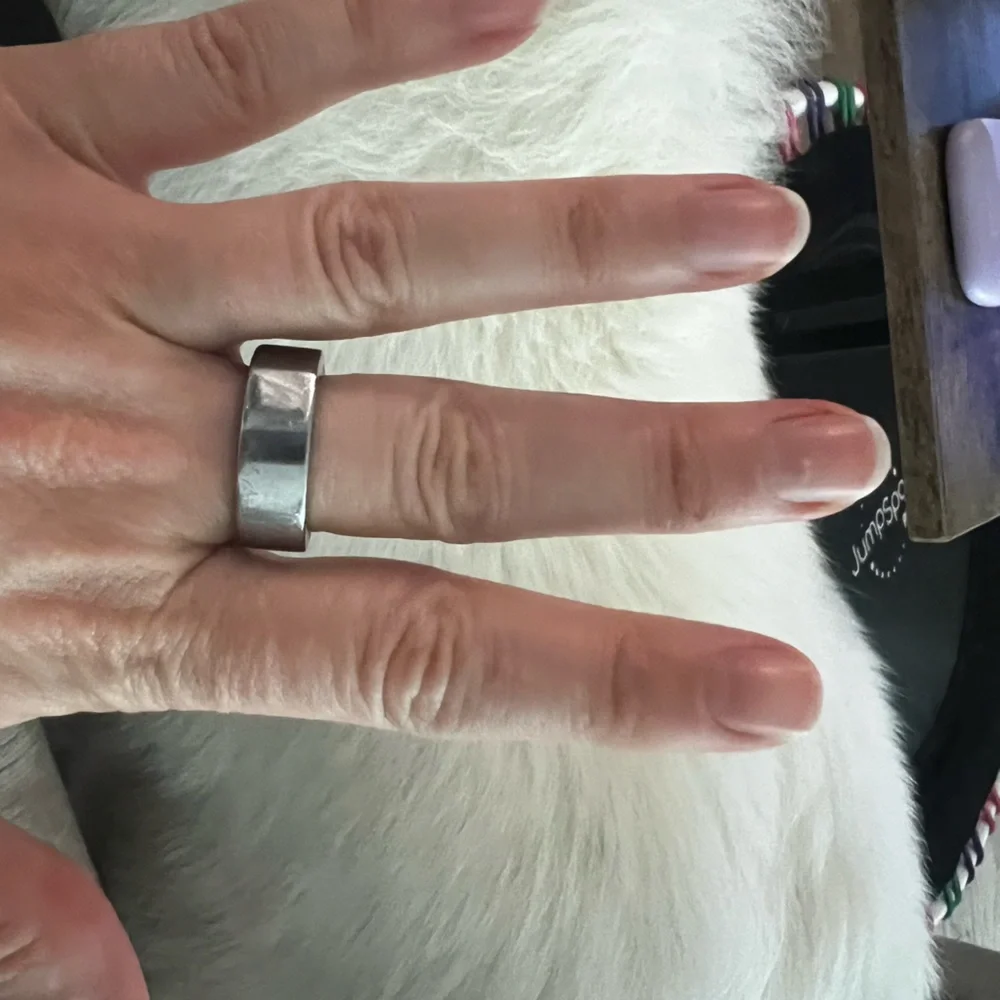 Oura Silver Heritage Smart Ring Wearable Ring